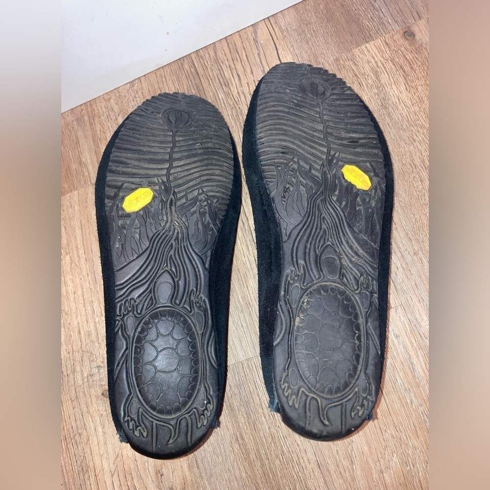 Manitobah Mukluks Leather Wool Mocassins Loafers Driving Slip-on Flats Sz 8 - Picture 7 of 8